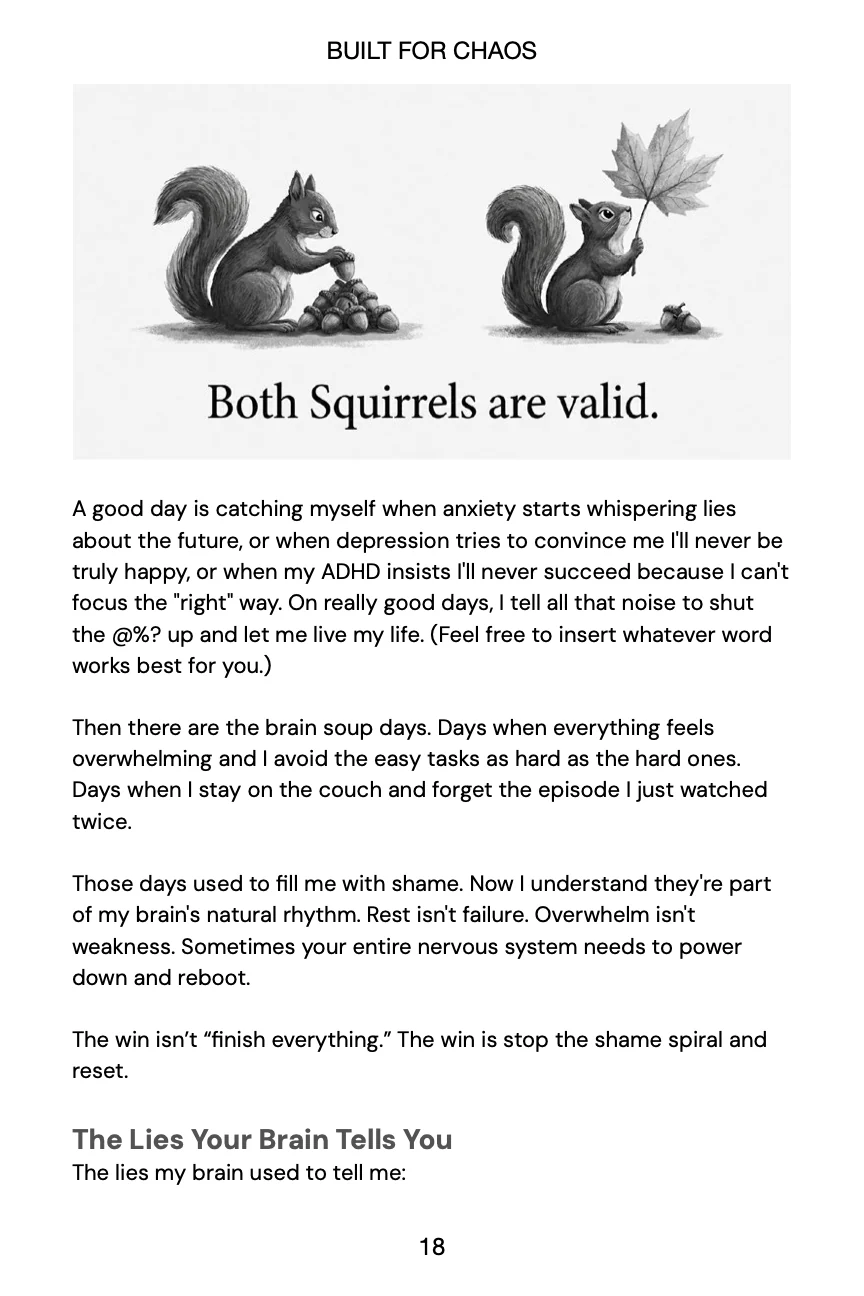 Both Squirrels are valid, from Built For Chaos
